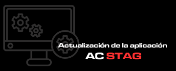 Actualización de la aplicación AC STAG